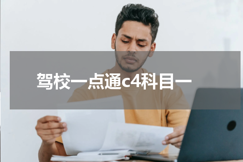驾校一点通c4科目一