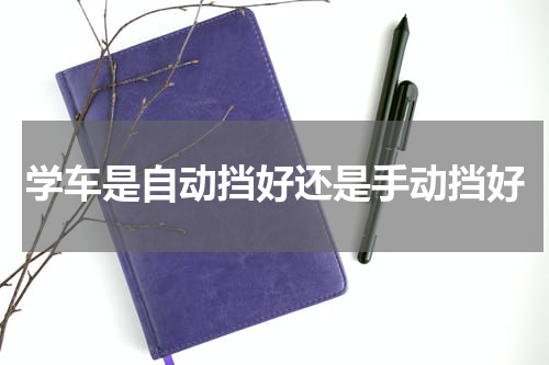 学车是自动挡好还是手动挡好