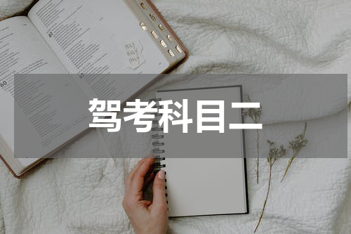 驾考科目二