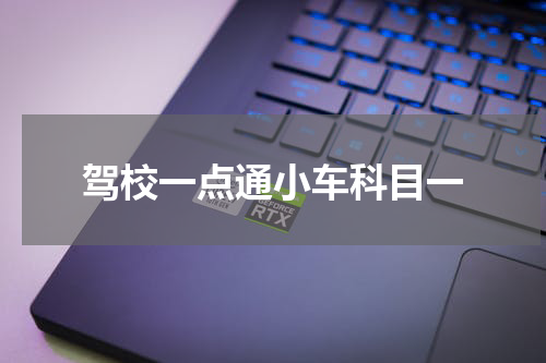驾校一点通小车科目一