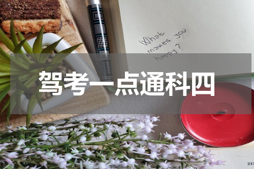 驾考一点通科四