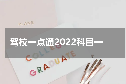 驾校一点通2022科目一