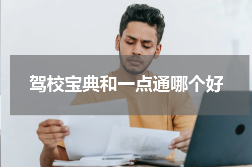 驾校宝典和一点通哪个好