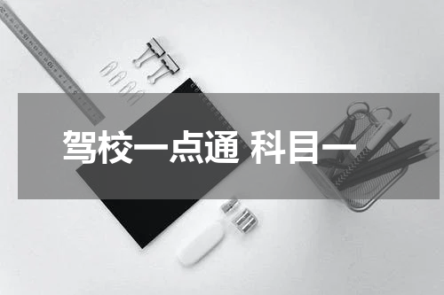 驾校一点通 科目一