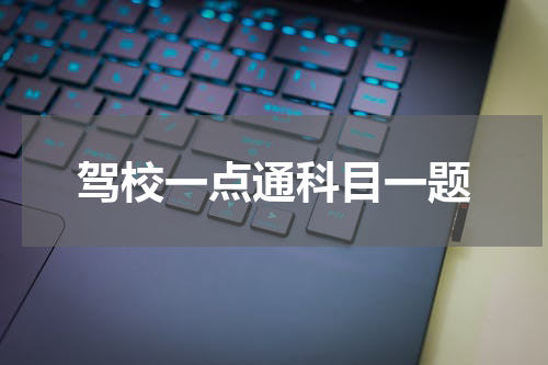 驾校一点通科目一题