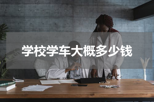 学校学车大概多少钱