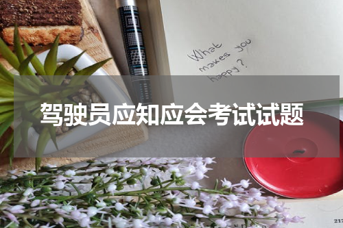 驾驶员应知应会考试试题