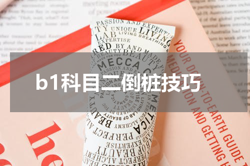 b1科目二倒桩技巧