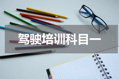 驾驶培训科目一