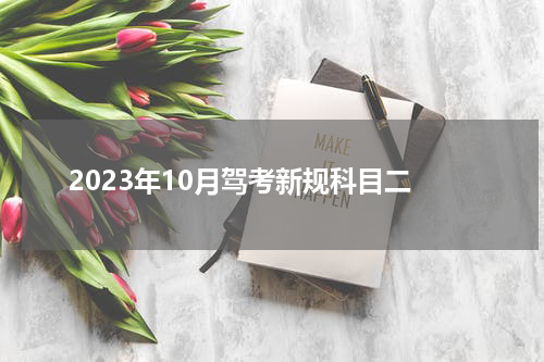 2023年10月驾考新规科目二