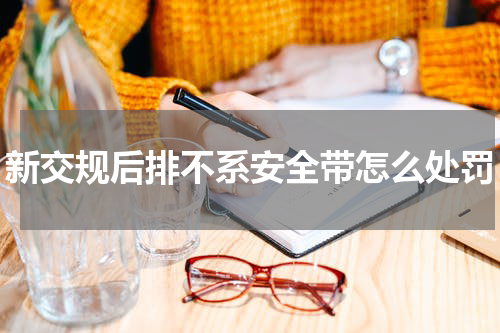 新交规后排不系安全带怎么处罚