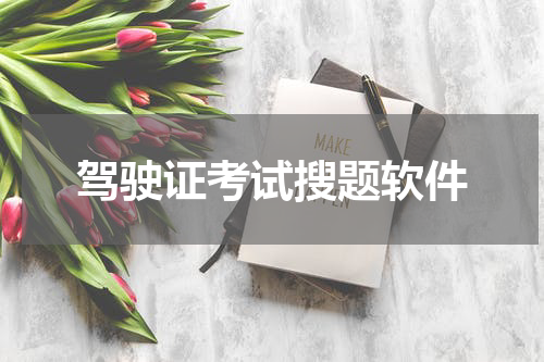 驾驶证考试搜题软件