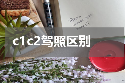 c1c2驾照区别