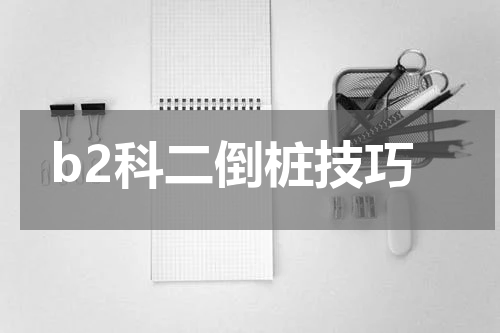b2科二倒桩技巧
