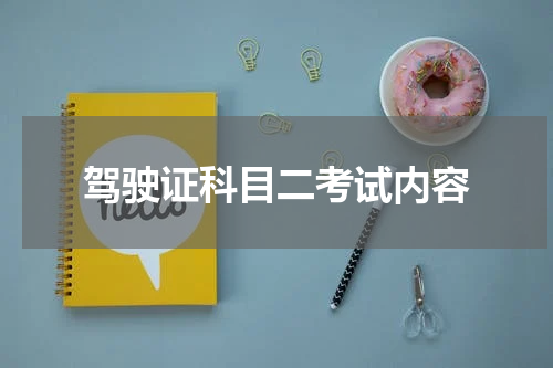 驾驶证科目二考试内容