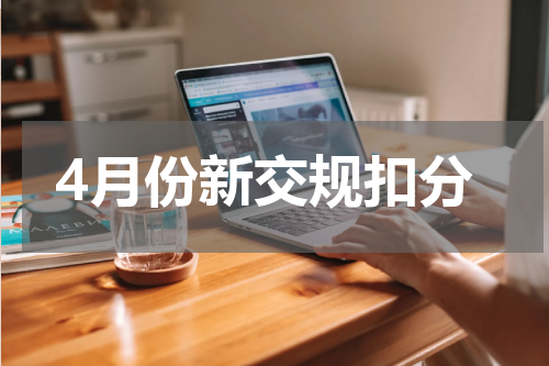 4月份新交规扣分