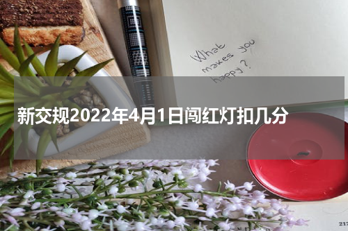 新交规2022年4月1日闯红灯扣几分
