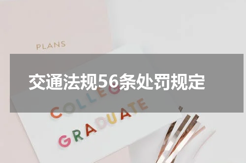交通法规56条处罚规定