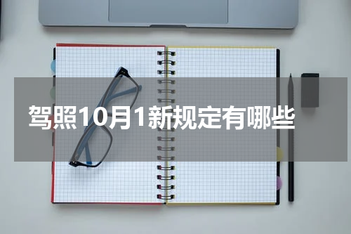 驾照10月1新规定有哪些