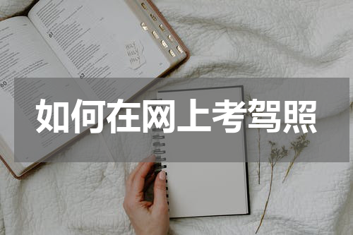如何在网上考驾照