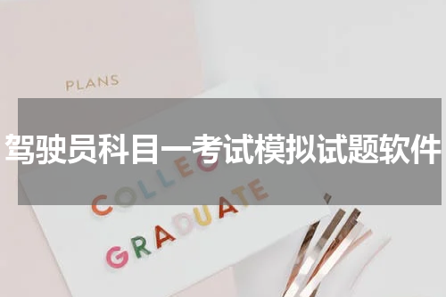 驾驶员科目一考试模拟试题软件