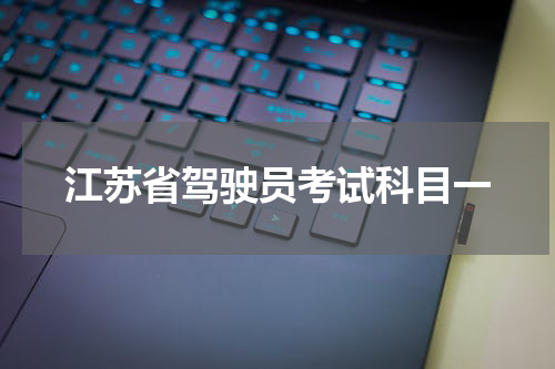 江苏省驾驶员考试科目一