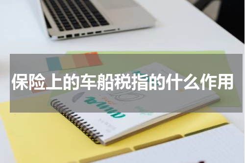 保险上的车船税指的什么作用