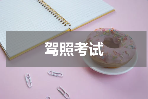 驾照考试