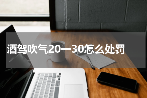 酒驾吹气20一30怎么处罚