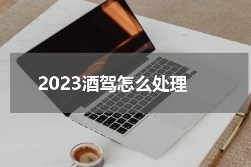 2023酒驾怎么处理
