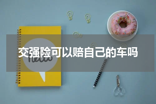 交强险可以赔自己的车吗