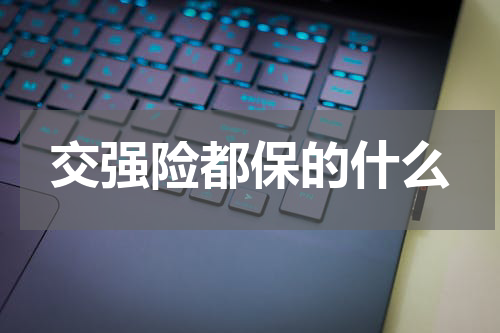 交强险都保的什么