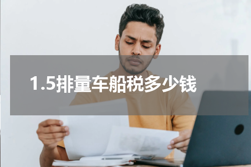 1.5排量车船税多少钱