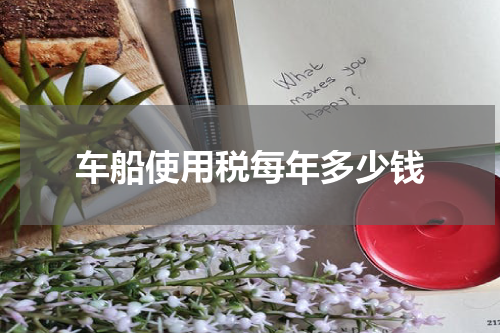 车船使用税每年多少钱