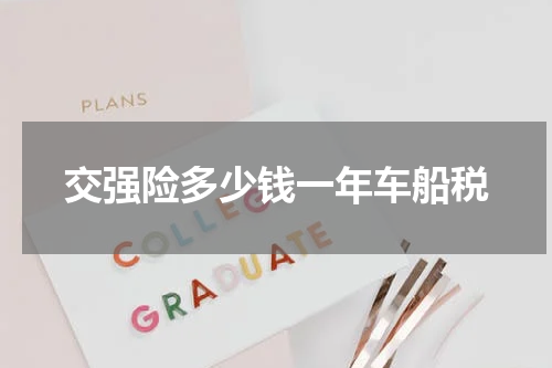 交强险多少钱一年车船税