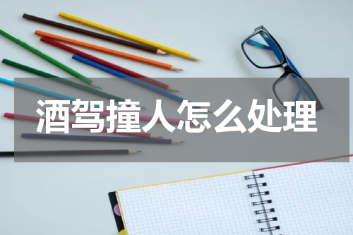 酒驾撞人怎么处理