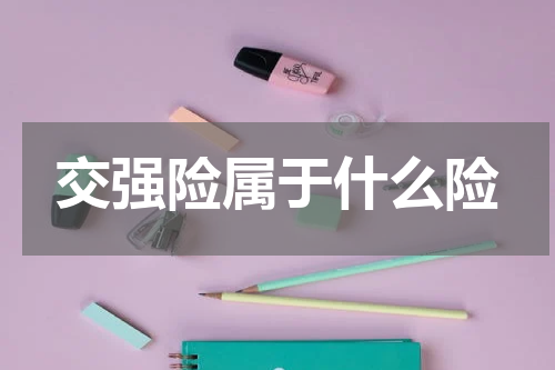 交强险属于什么险