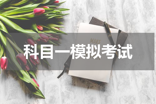 科目一模拟考试