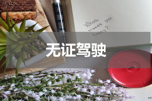 无证驾驶