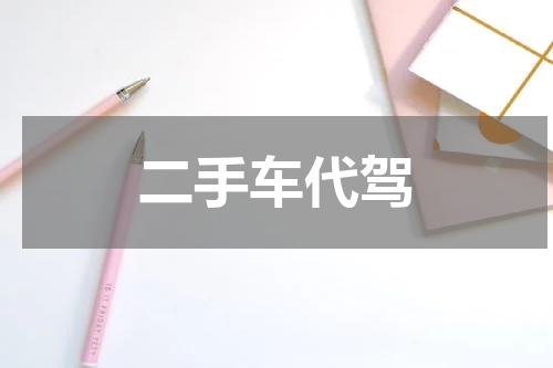 二手车代驾