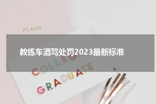 教练车酒驾处罚2023最新标准