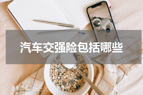 汽车交强险包括哪些