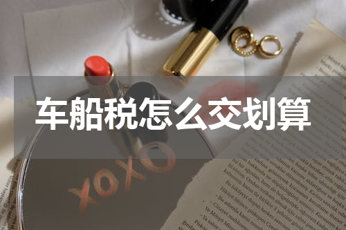 车船税怎么交划算