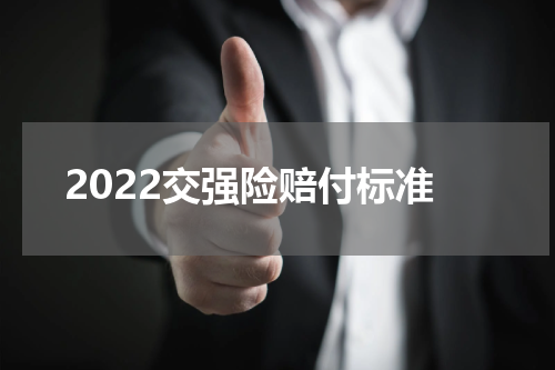 2022交强险赔付标准