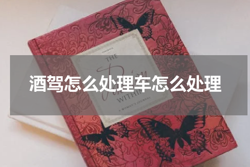 酒驾怎么处理车怎么处理