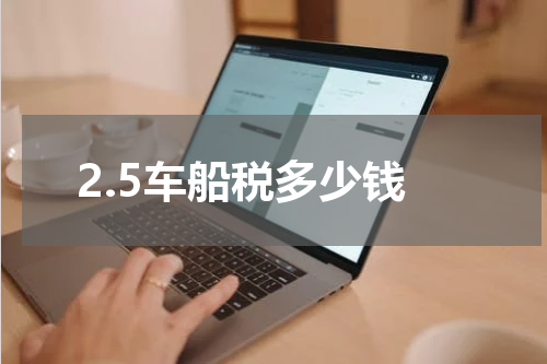 2.5车船税多少钱