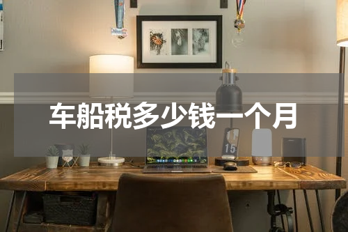 车船税多少钱一个月
