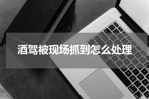 酒驾被现场抓到怎么处理