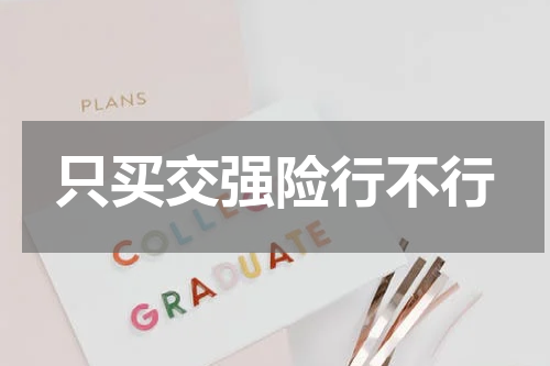 只买交强险行不行