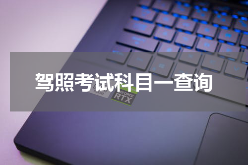 驾照考试科目一查询